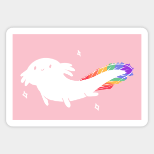 Axolotl Pride Sticker